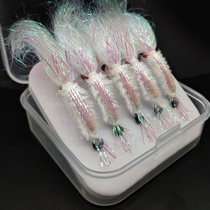 Set of 5 Fly Fishing Hooks 2g for Various Sizes (4/6/8/10/12/14)