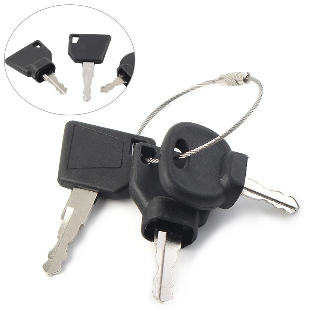 3 Heavy Equipment Key Set Construction Key For JCB For New Holland