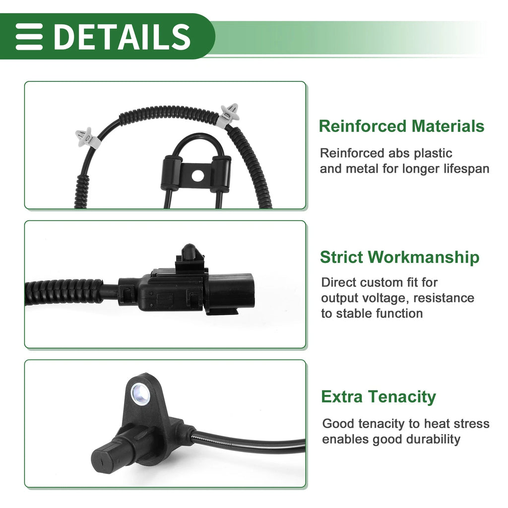 ABS Wheel Speed Sensor for Hyundai Accent (2010–2011)