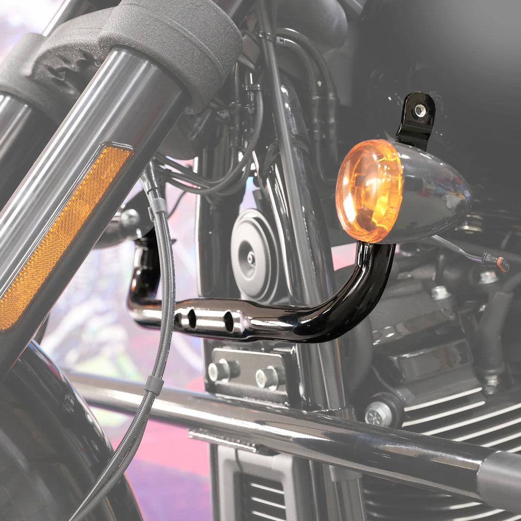 Headlight Fairing Windshield Lower Support Bracket for Harley Low Rider (2022–2023)