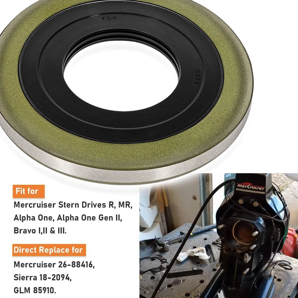 Gimbal Bearing Oil Seal for Mercruiser Alpha 1 Gen II (26-88416)