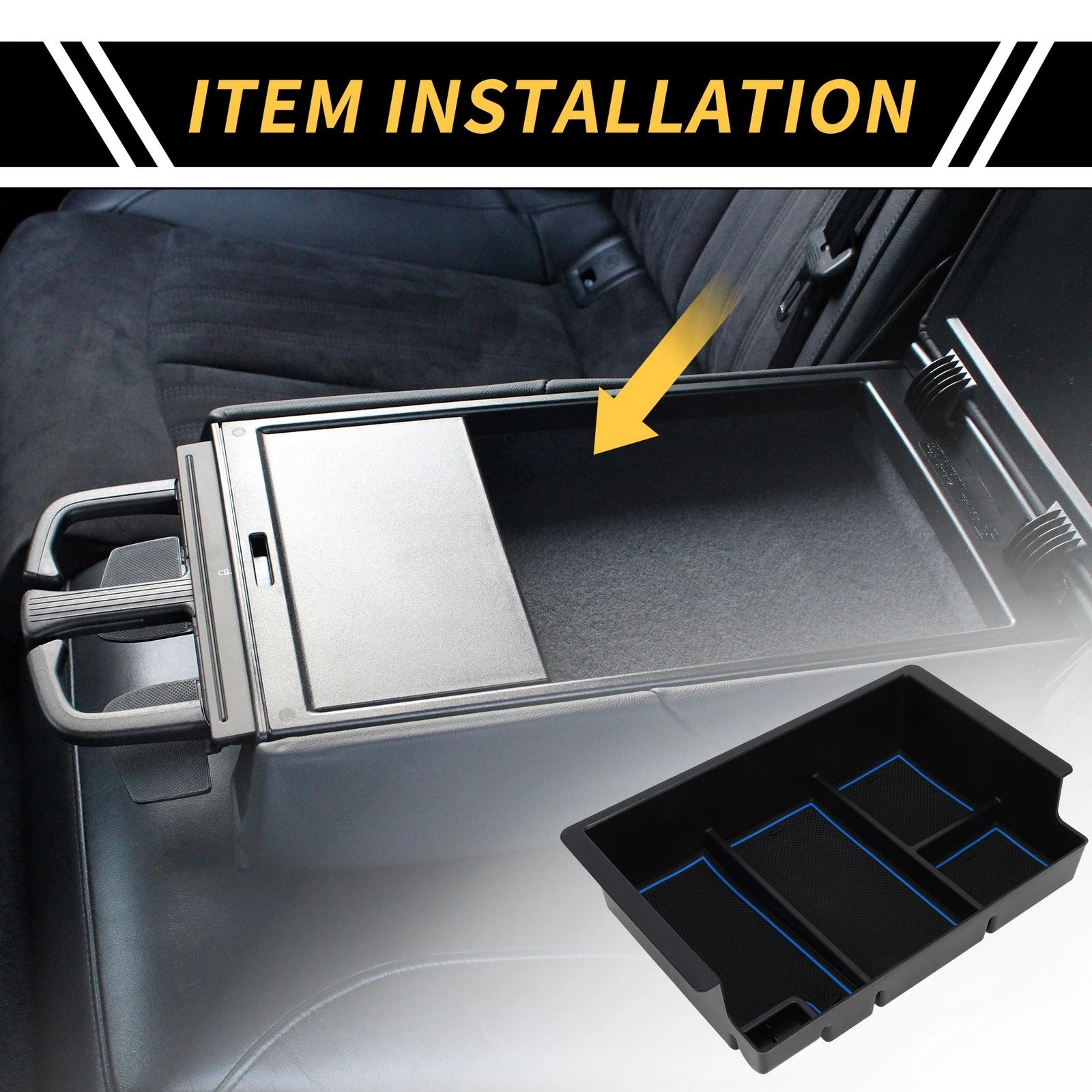 Center Console Organizer Tray Replacement for Chevy Silverado and Sierra (2014–2019)