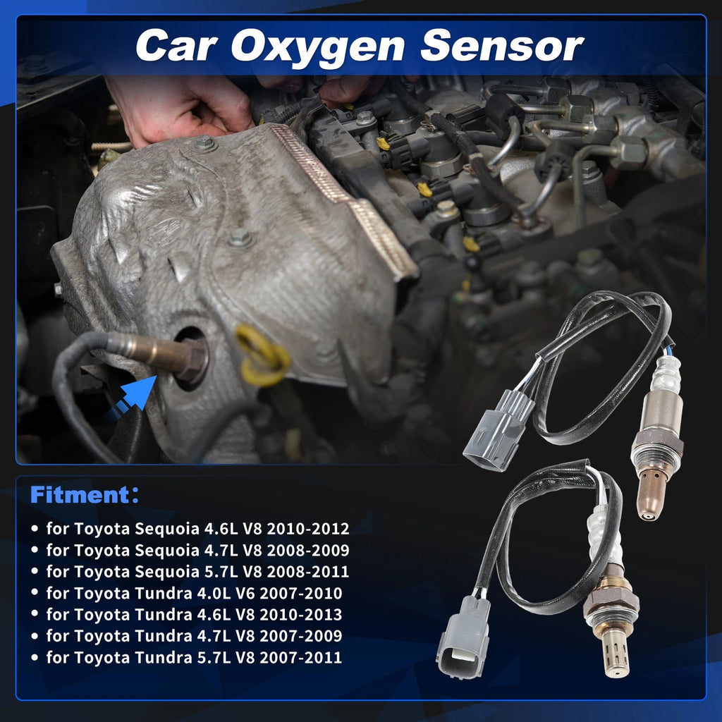 Upstream Downstream Oxygen Sensor Replacement for Toyota Tundra 4.0L (2007–2010)