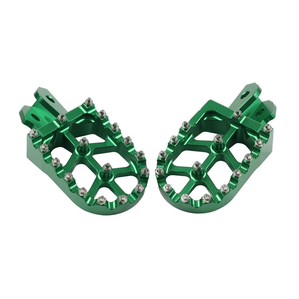 Foot Pegs for Sur Ron S/X, Honda CRF 150F 230F (2003–2019) - Green