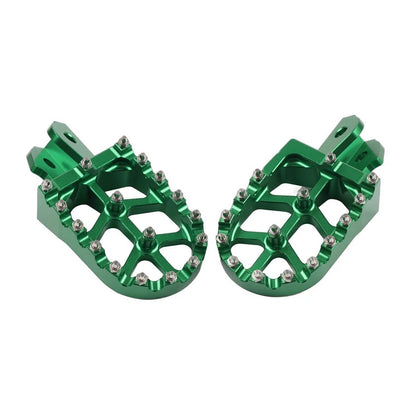 Foot Pegs for Sur Ron S/X, Honda CRF 150F 230F (2003–2019) - Green