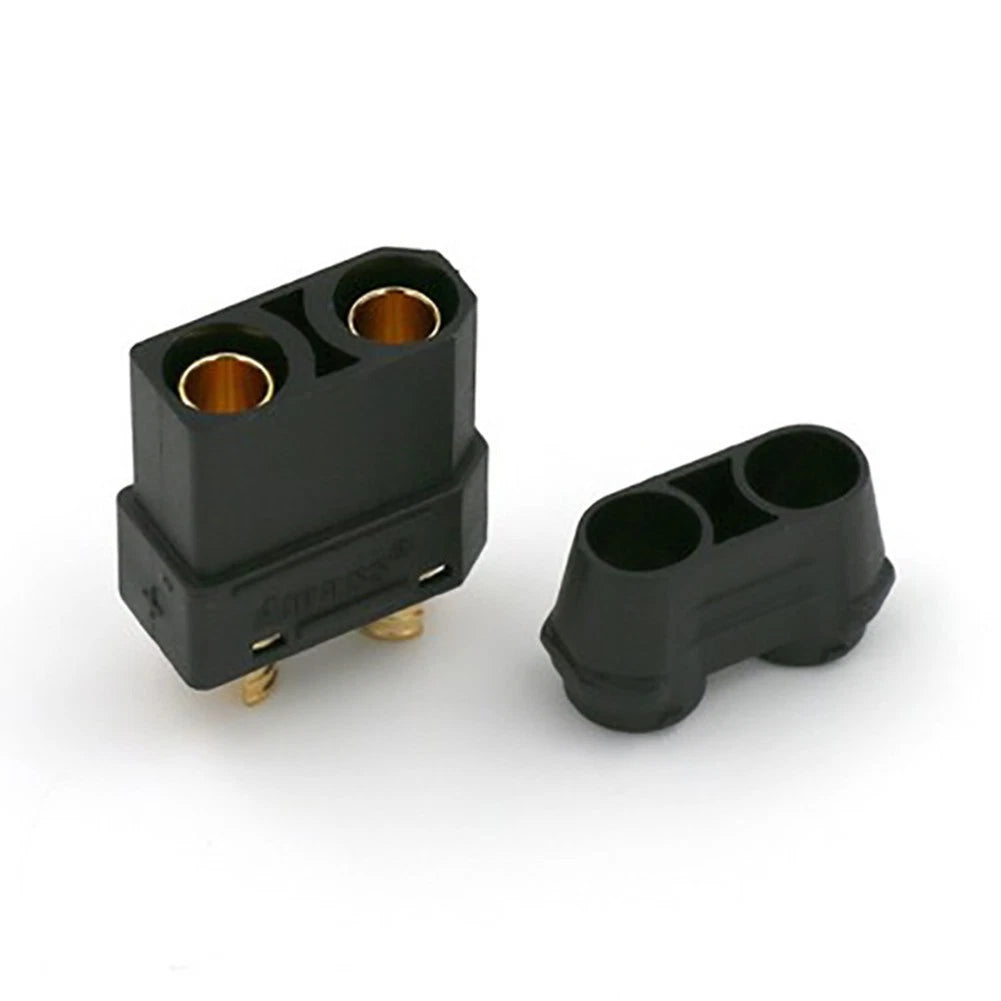 10AWG XT90H Connector Set (M&F) + Protective Cover for Battery/Charger/Controller