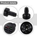 Car Phone Charger Adapter for Universal Use (Fast Charge, Voltage Display)