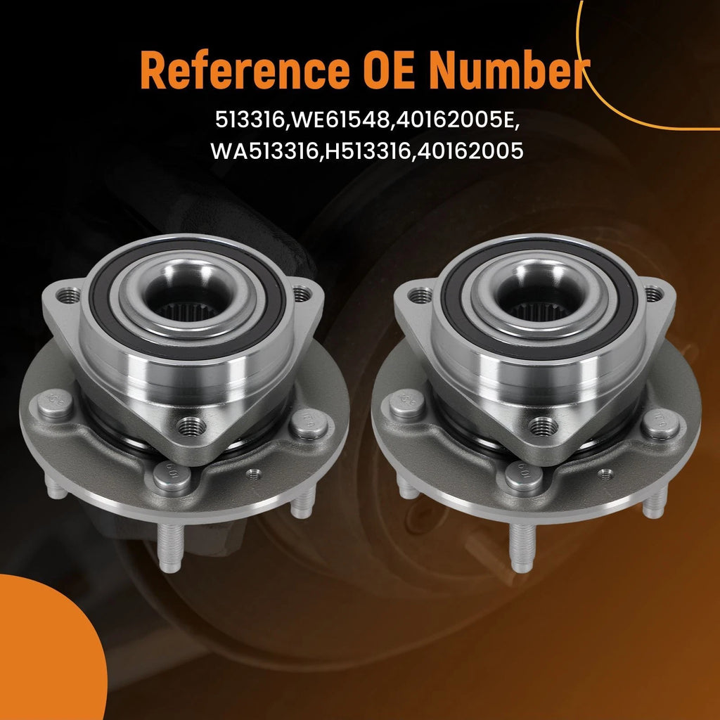 Front Wheel Hub & Bearing Assembly for Buick Cascada (2016–2017) 513316