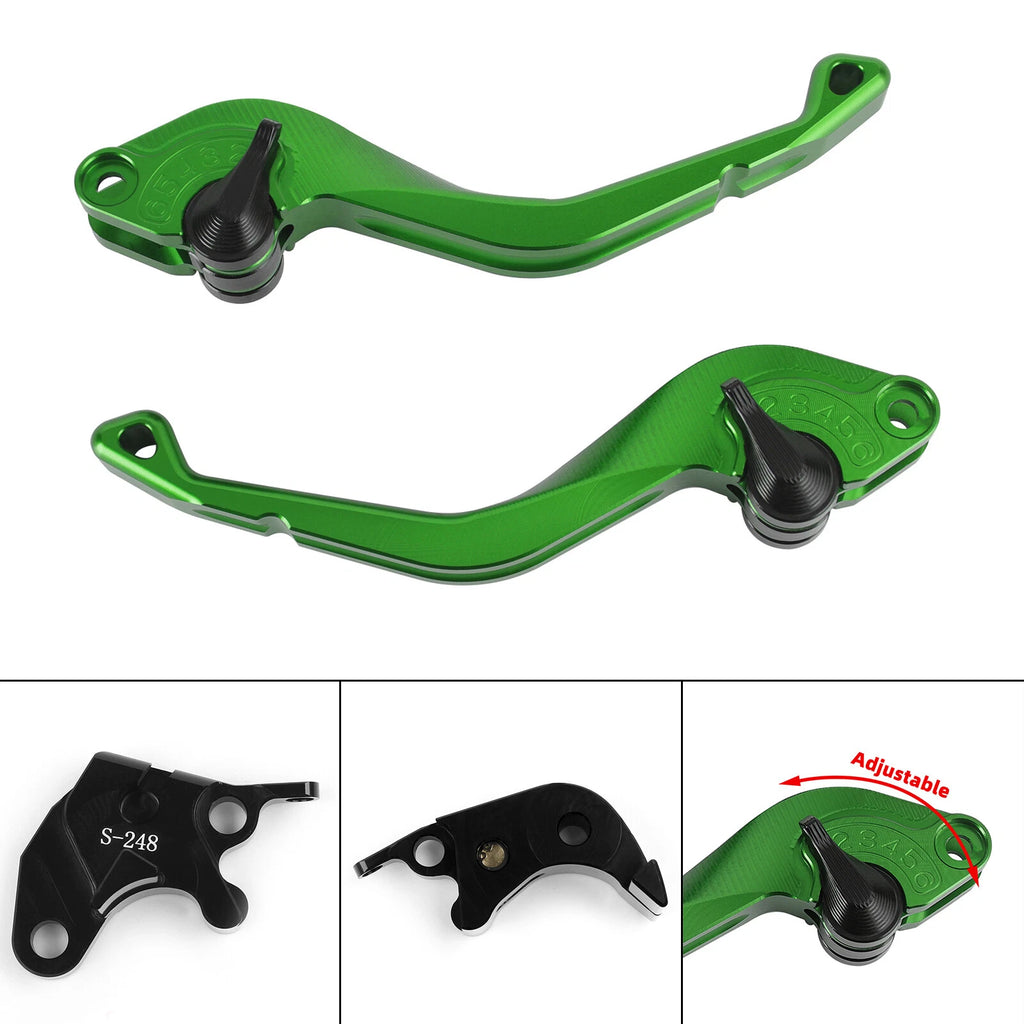 CNC Short Clutch Brake Lever for Suzuki GSXR600 GSXR750 (2004–2005) T9