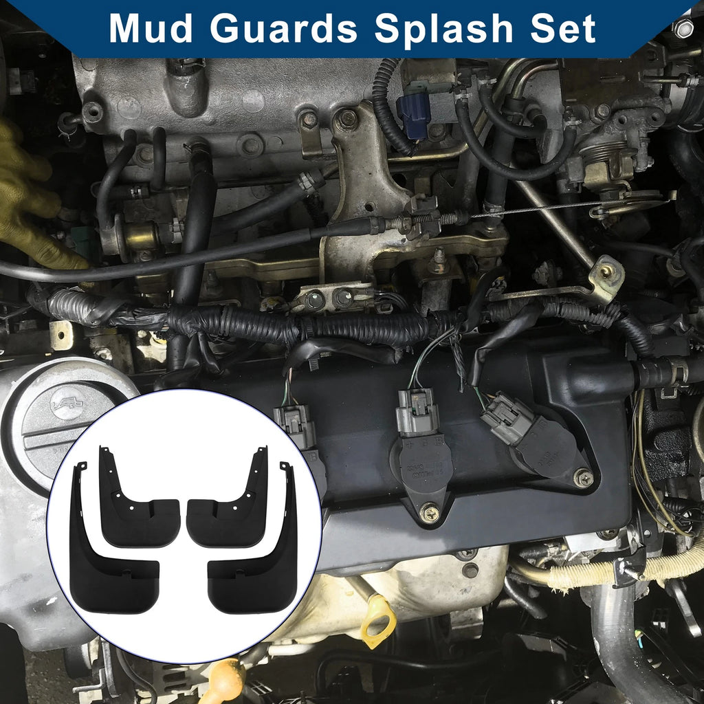 Mud Flaps Splash Guards 1 Set Replacement for Mercedes-Benz Vito (2016-2023)