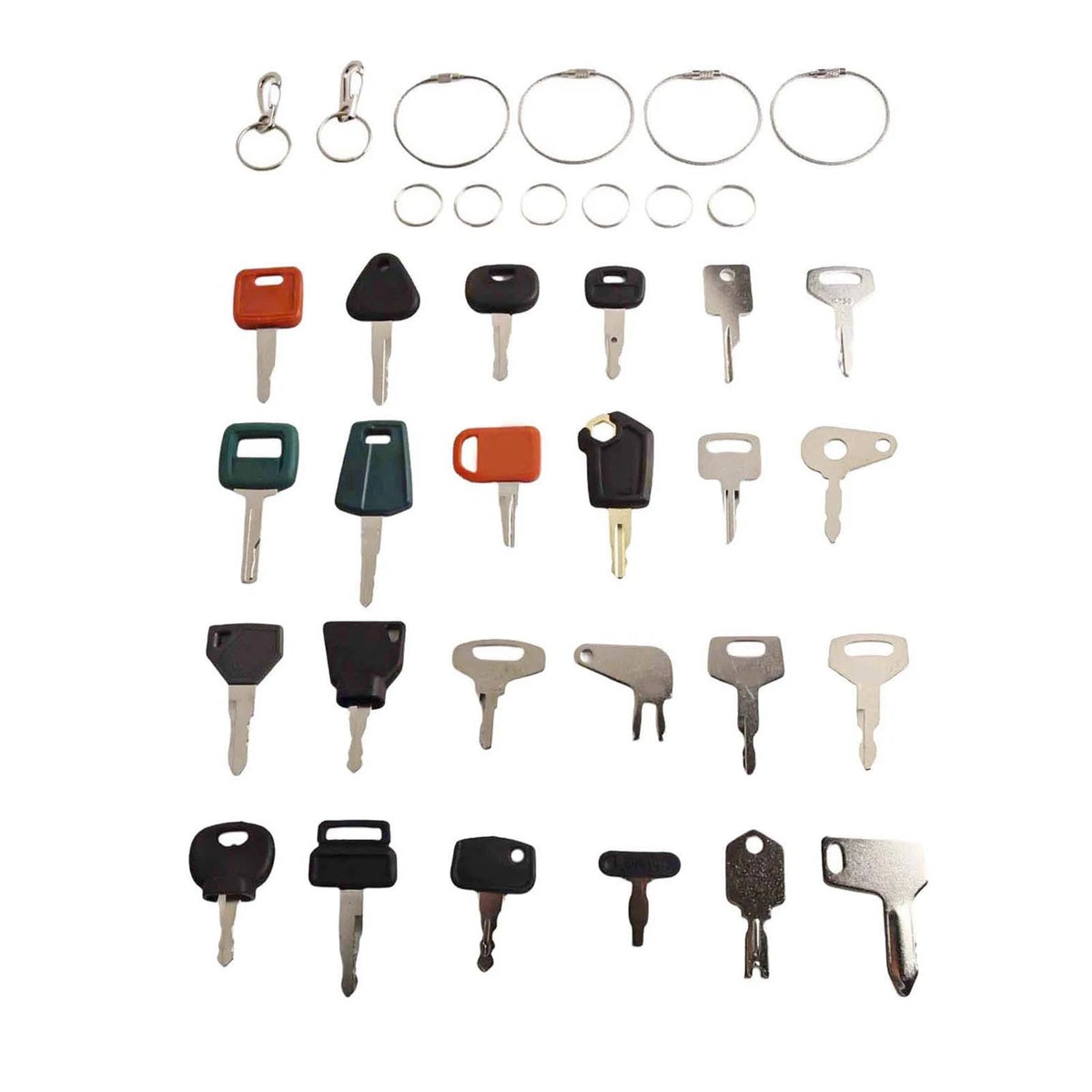 Excavator and Heavy Equipment Keys for Long Lasting Performance