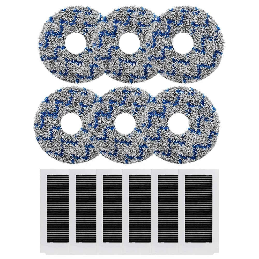 Replacement Filter Material and Dust Bag Rags for ECOVACS X5 OMNI PRO