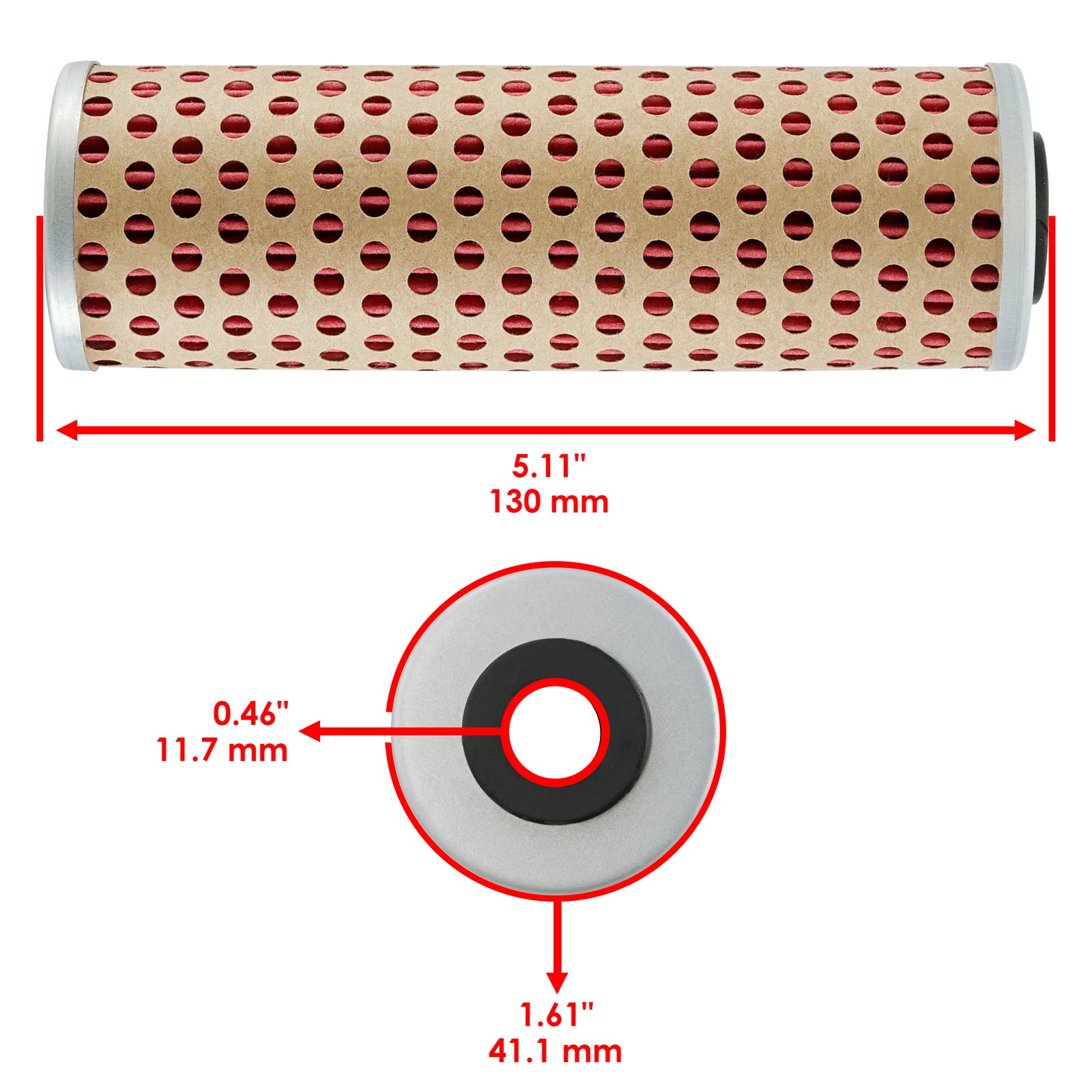 Oil Filter for KTM 1290 Super Duke GT 2015–2019 (3-Pack)