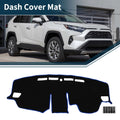 Dashboard Dash Cover Mat Replacement for Toyota RAV4 2019–2024 1 Set