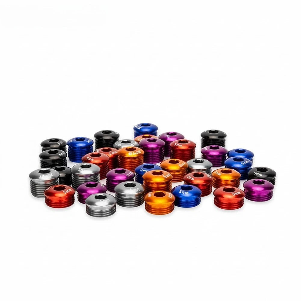 Compact Bike Pedal Dust Cover for 14mm Thread Model