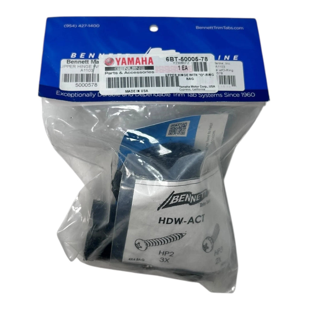 Trim Tab Actuator Upper Hinge with O-Ring for Bennet Marine A1103 (OEM)