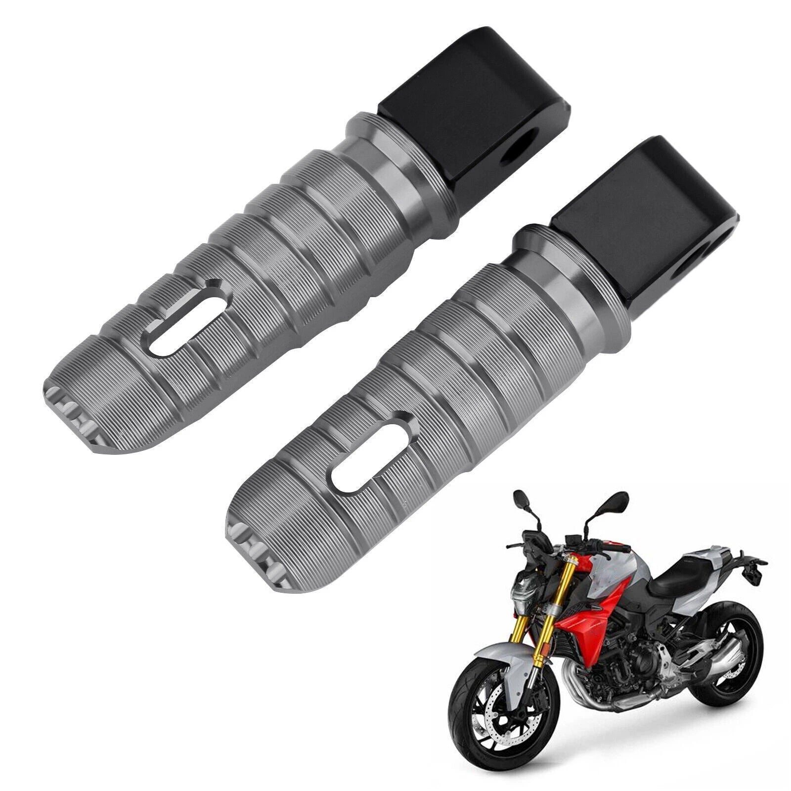Rear Footrests Foot Pegs for BMW R Ninet F900R F900XR R1200R R1200RS R1250R (2014–2023)