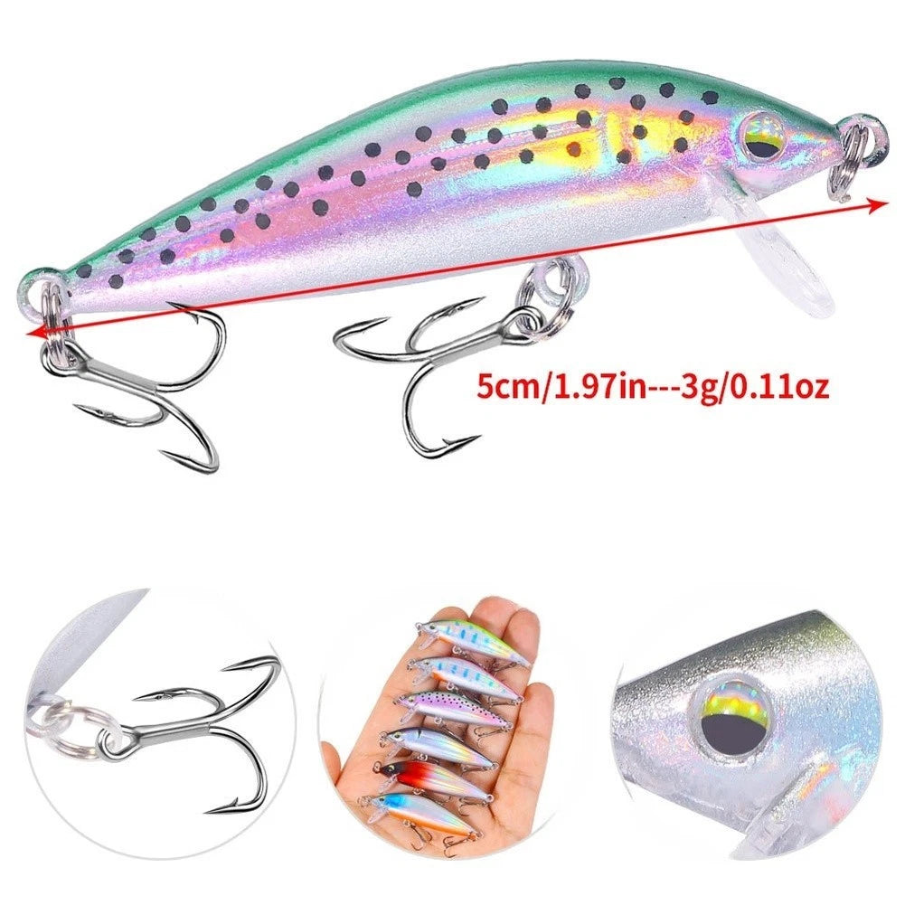Fishing Lure 5cm 3g - Eye-catching Design
