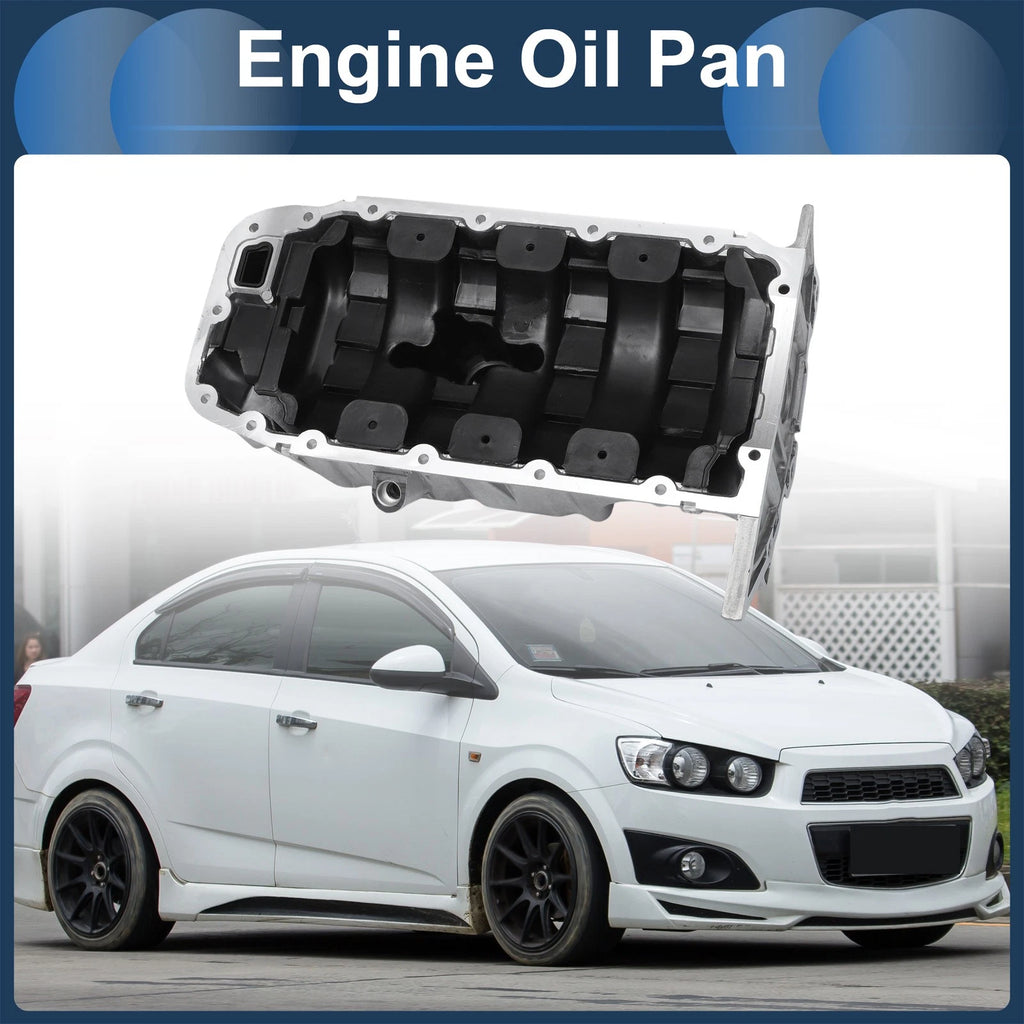 Engine Oil Pan Replacement for Chevrolet Sonic (2011–2018) Aluminum