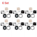 Set of 6 Carburetor Repair Kits for Stihl 056 066 (Walbro K12-WG K15-WJ K12-WJ)