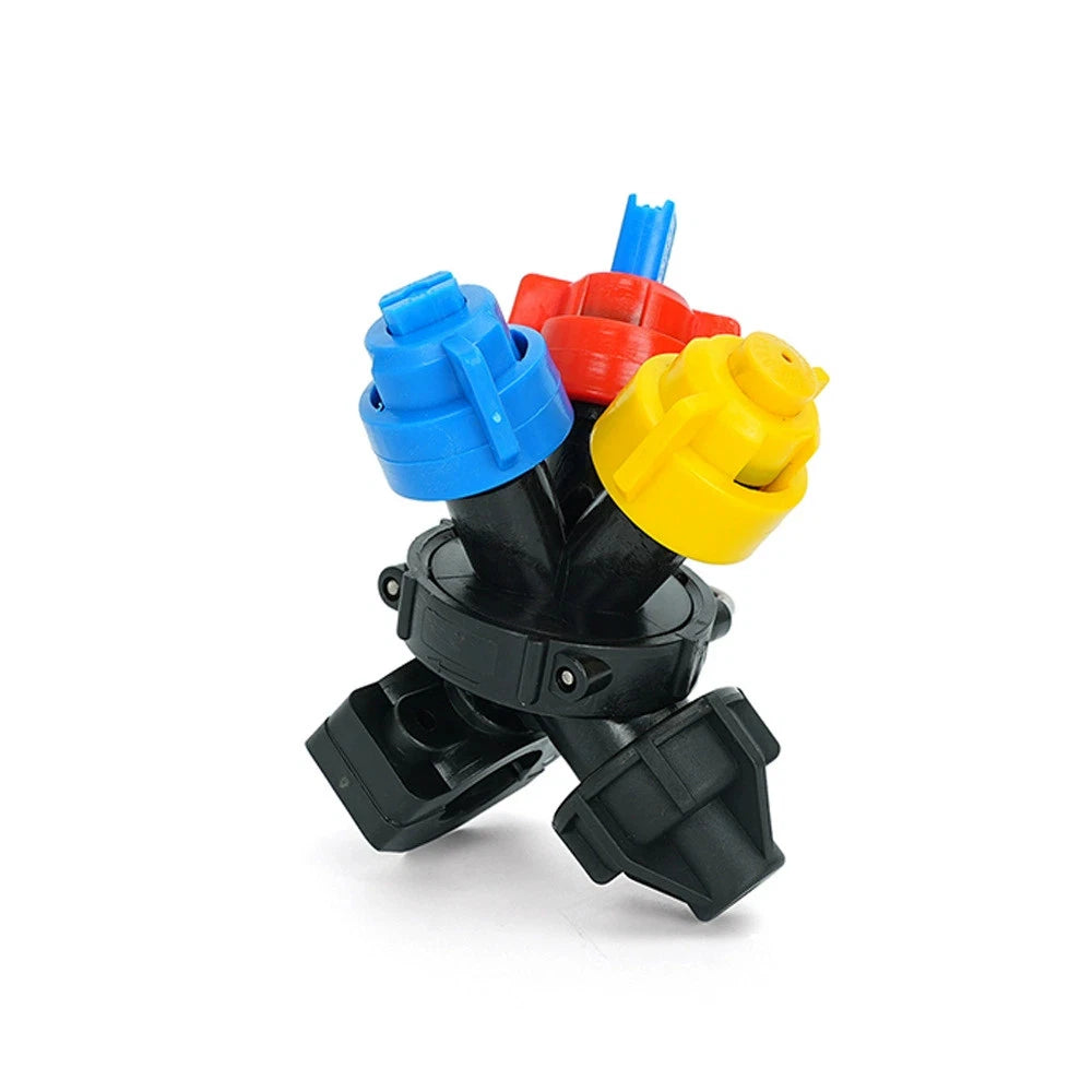 Triple-Nozzle Agricultural Sprayer with Anti-Drip, Wind-Resistant Design