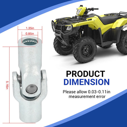 Final Drive Shaft U-Joint Yoke Joint for Honda Foreman 400 450 500 (2000–2006) 40210-HN7-010
