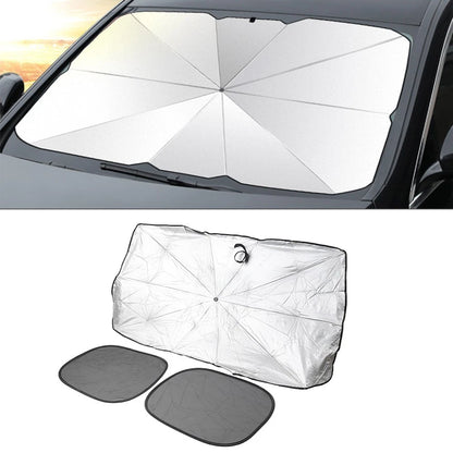 Foldable Sun Shade Windshield Visor for Truck Van (2010–2023)