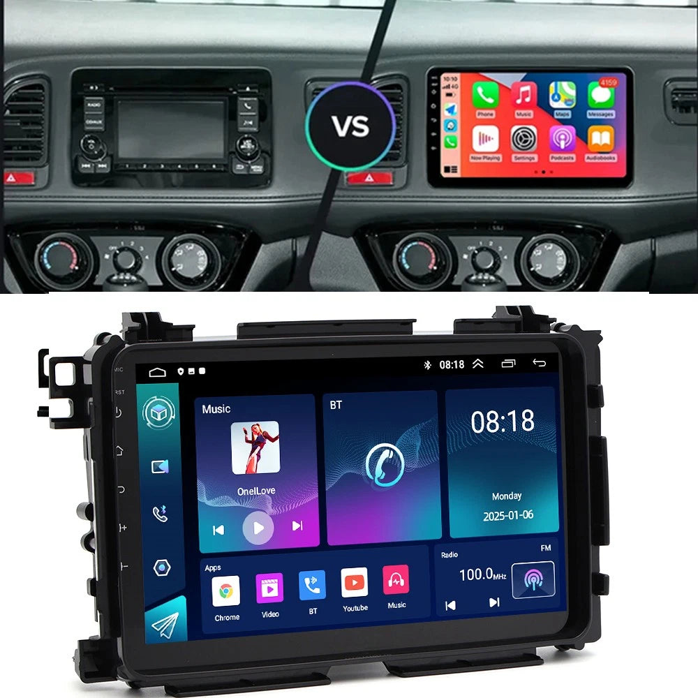 9'' Android Stereo Radio GPS Navigation for Honda Vezel HR-V (2015–2022)