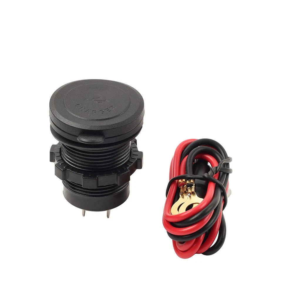 24V 12V QC PD Type C USB Fast Power Charger Socket for Car Boat RV Marine