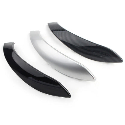 1Pc Carbon Fiber Right Inner Door Handle Panel Cover Trim for BMW 3 4 Series (2012–2020)