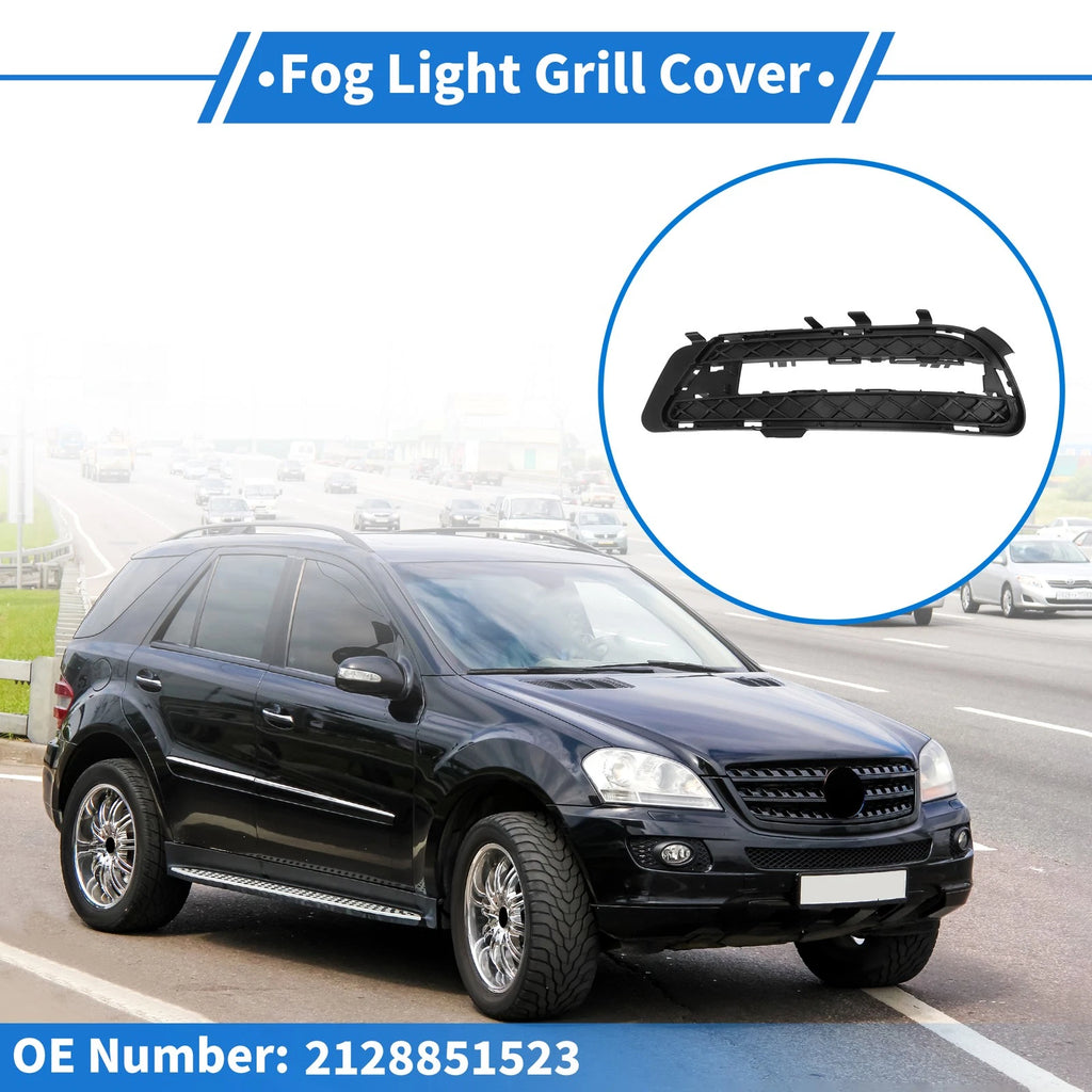 Front Left Fog Light Grill Replacement for Mercedes E350 (2010–2013)