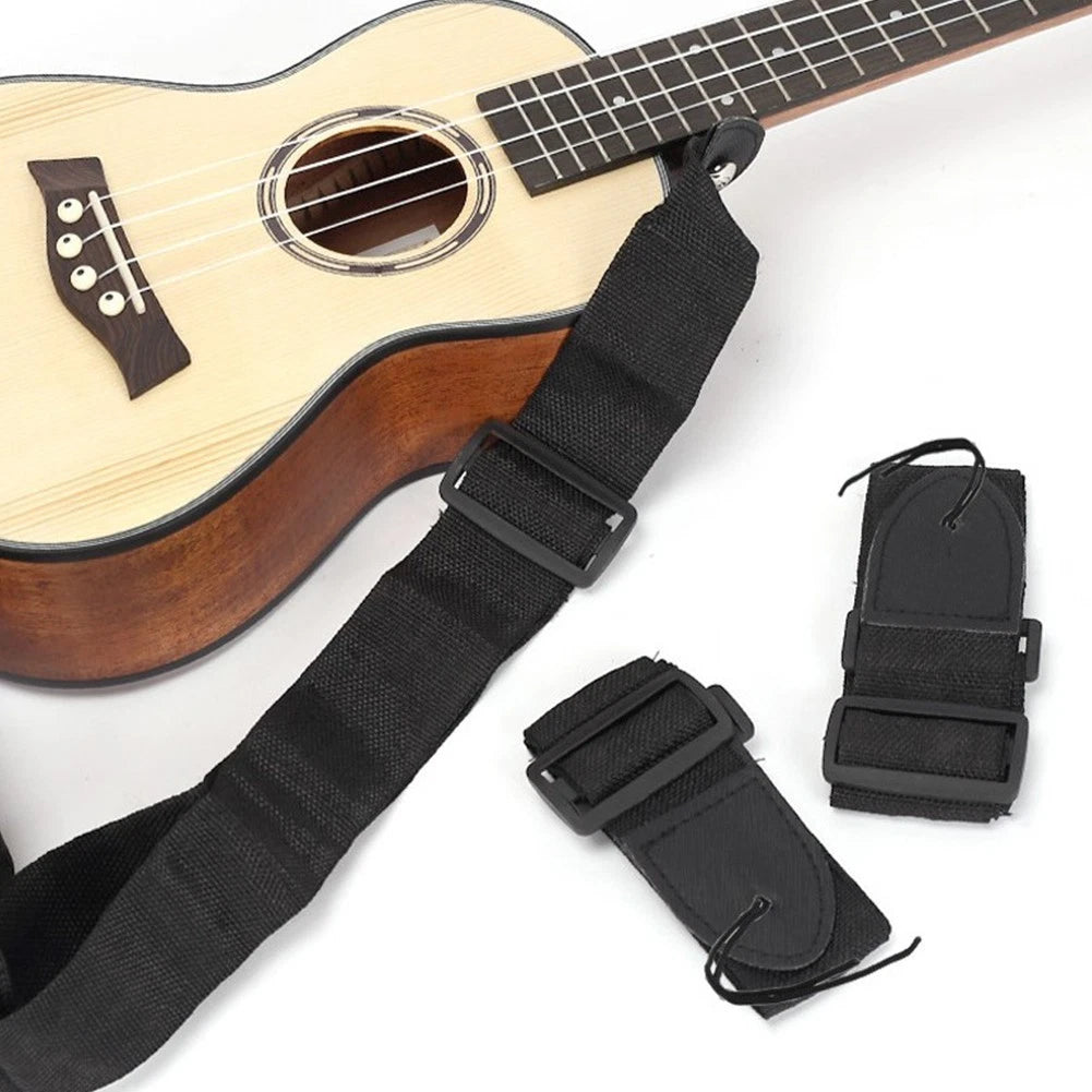 1 Pcs Ukulele Strap with Strap Pins - Easy to Clean