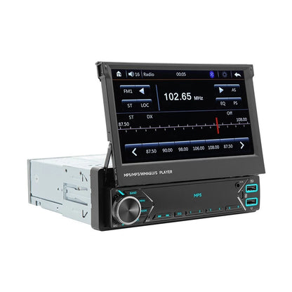 7 inch Single for din Retractable Screen Car for mp5 Player with B Thands and
