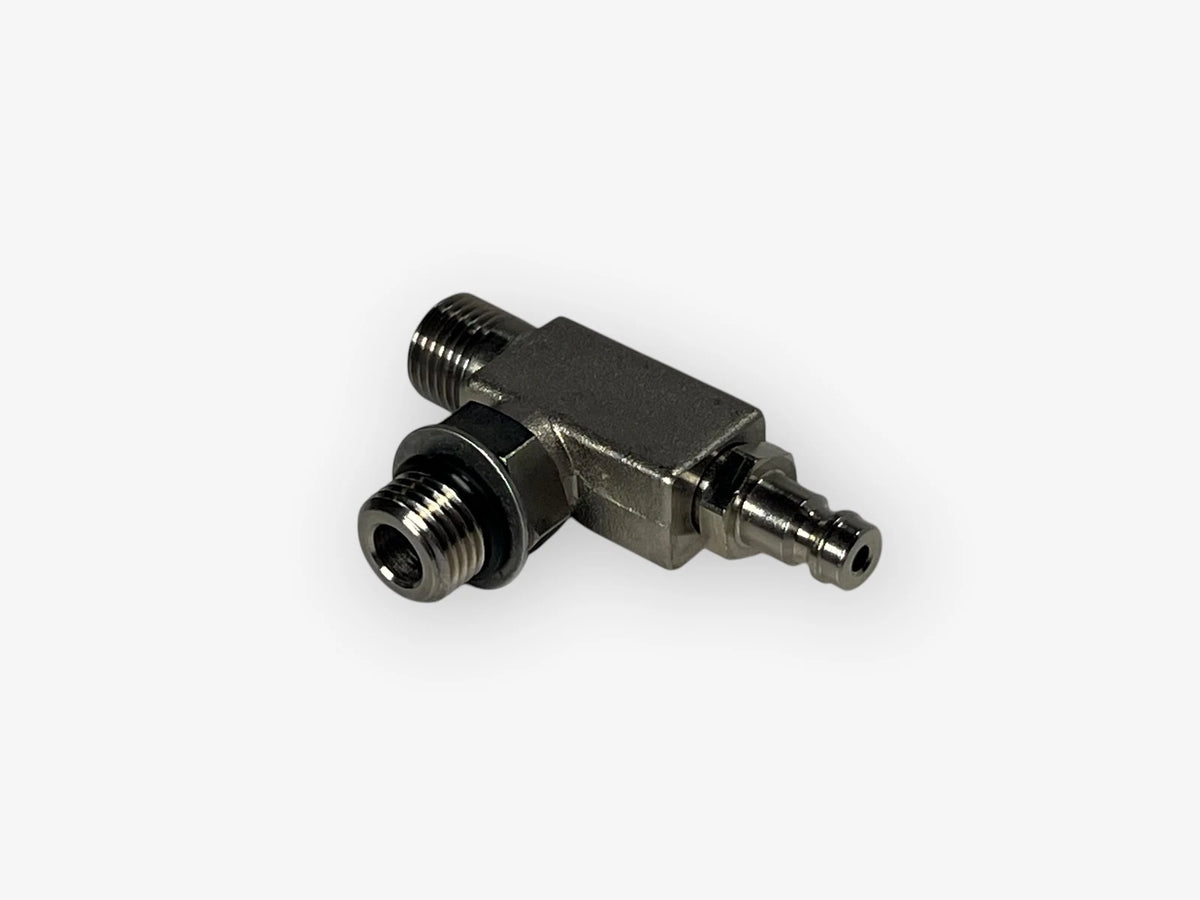 Hydraulic Steering Tee Fitting for Uflex 71861H (OEM, 9/16in)