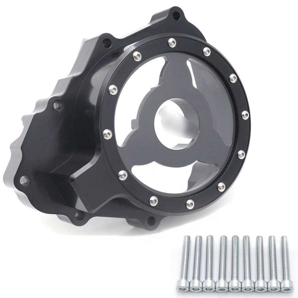 CNC Clear Left Engine Stator Cover for Honda CBR600/F4/F4i (1986–2001)