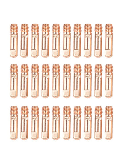 30PCS Welding Tips for 15AK Mig Welding Torch (0.8mm)