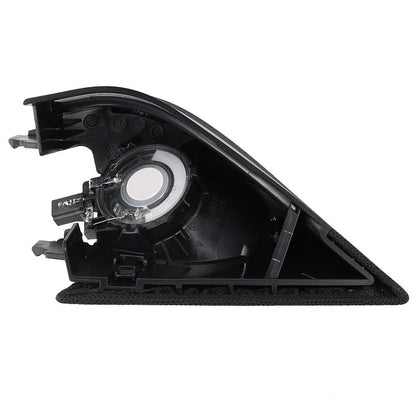 For Model Y 2020 2021 Left Front Door Tweeter Speaker Cover in Black ABS