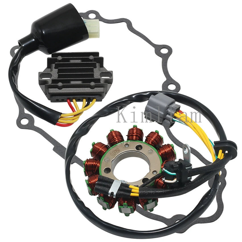 Stator Coil + Regulator Rectifier + Gasket for Kawasaki KX450F (2016–2018) 21003-0168