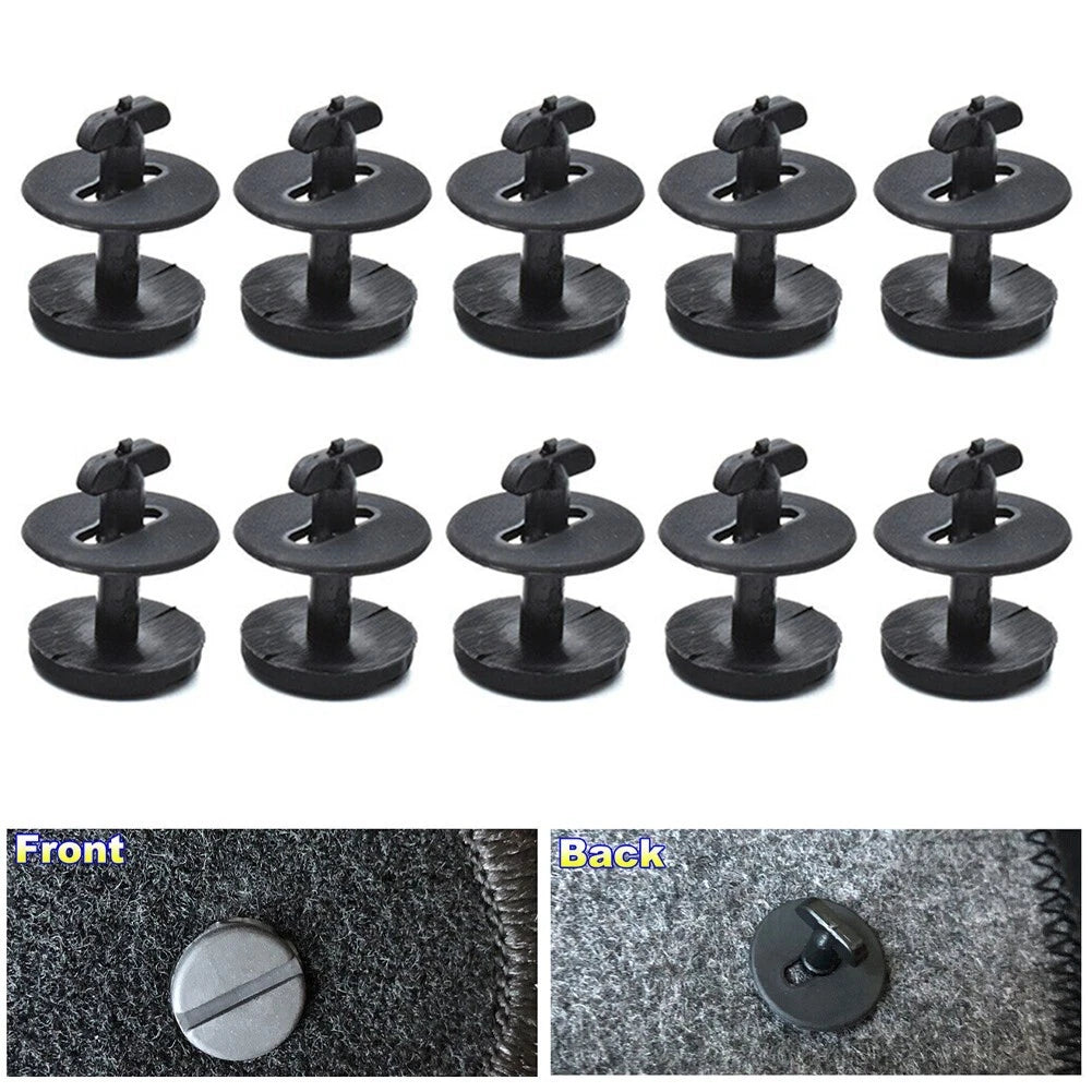 Set of 4 Plastic Floor Mat Clips for BMW