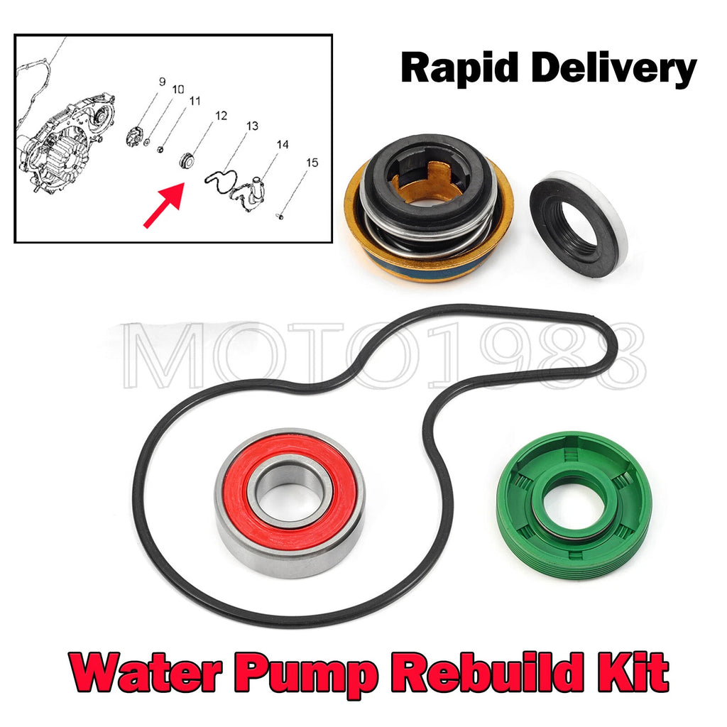Water Pump Rebuild Kit for Polaris Ranger XP Crew RGR RZR 4 Sportsman 700 800