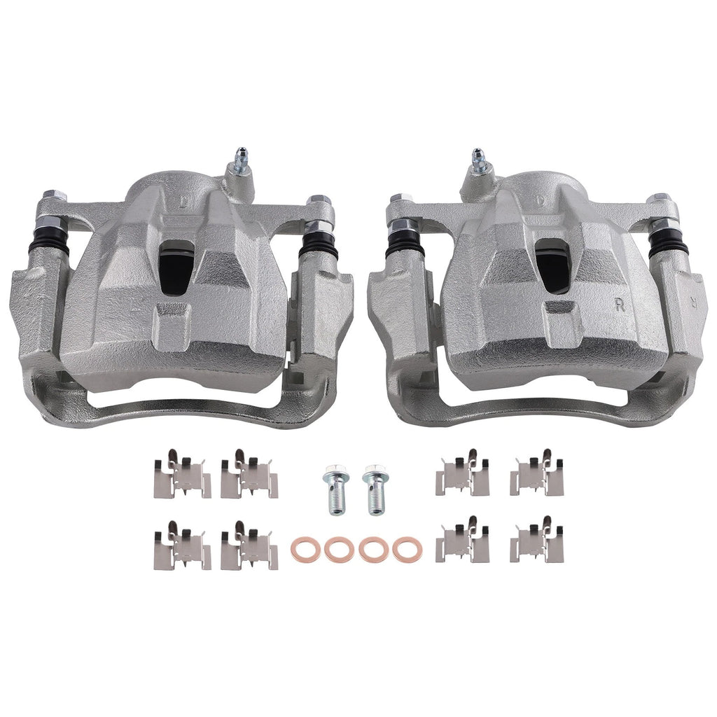 Front L&R Disc Brake Caliper Pair for Toyota Corolla Matrix (2009–2019)