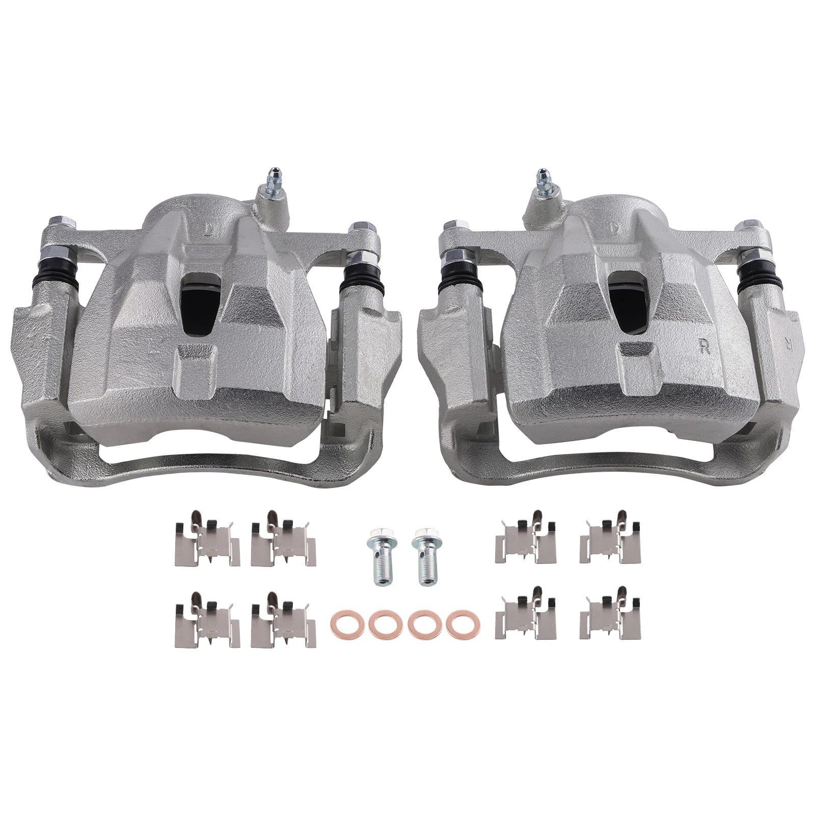 Front L&R Disc Brake Caliper Pair for Toyota Corolla Matrix (2009–2019)
