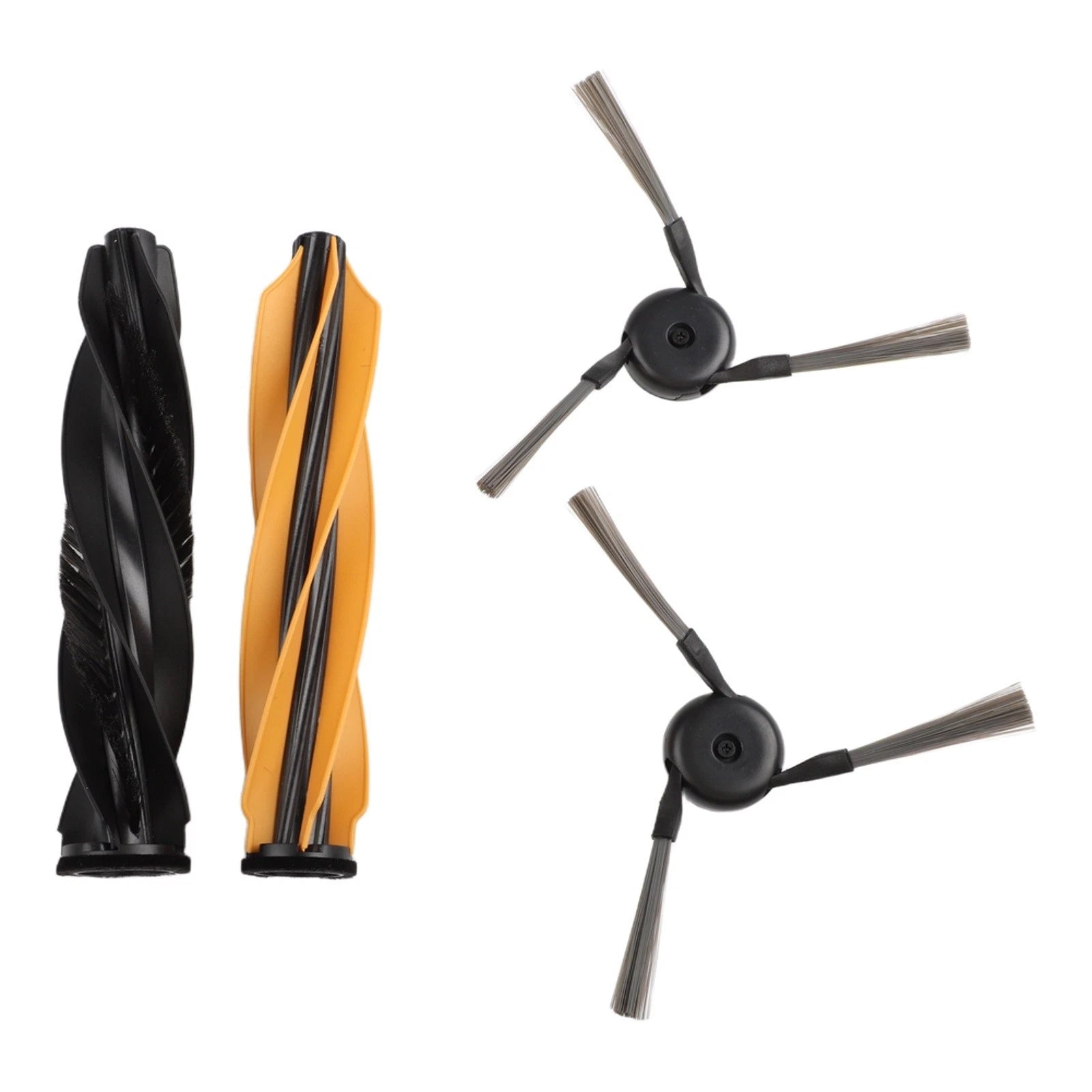 Roller Brush Kit for Home Floor Cleaning (Soft Wool Bristles)