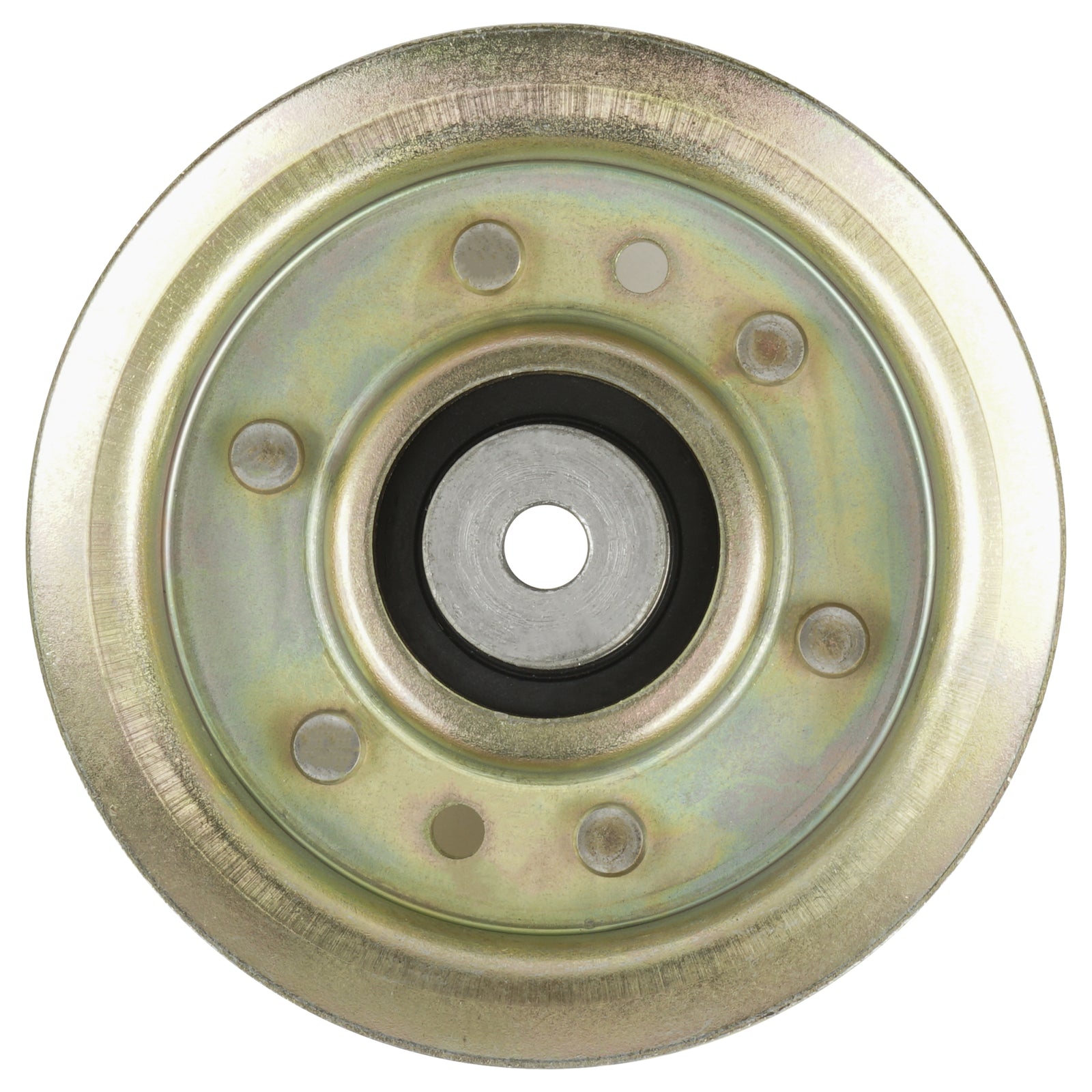 Flat Idler Pulley Replacement for John Deere LT155 LT166 LTR180 38 42 48 Deck (1995–2003)