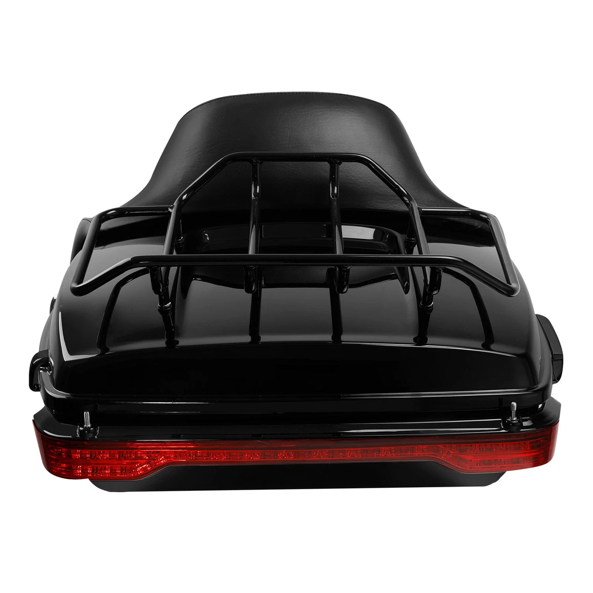 Chopped Trunk Pad Luggage Rack Light for Harley Touring Road Glide (2014–2026)