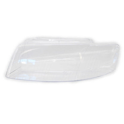 Front Headlight Lens Cover for Audi A4 B6 (2002–2005)