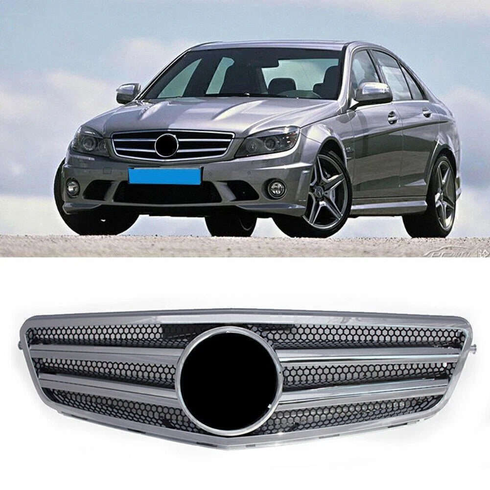 Front Grille for Mercedes Benz C-Class W204 (2007–2014)