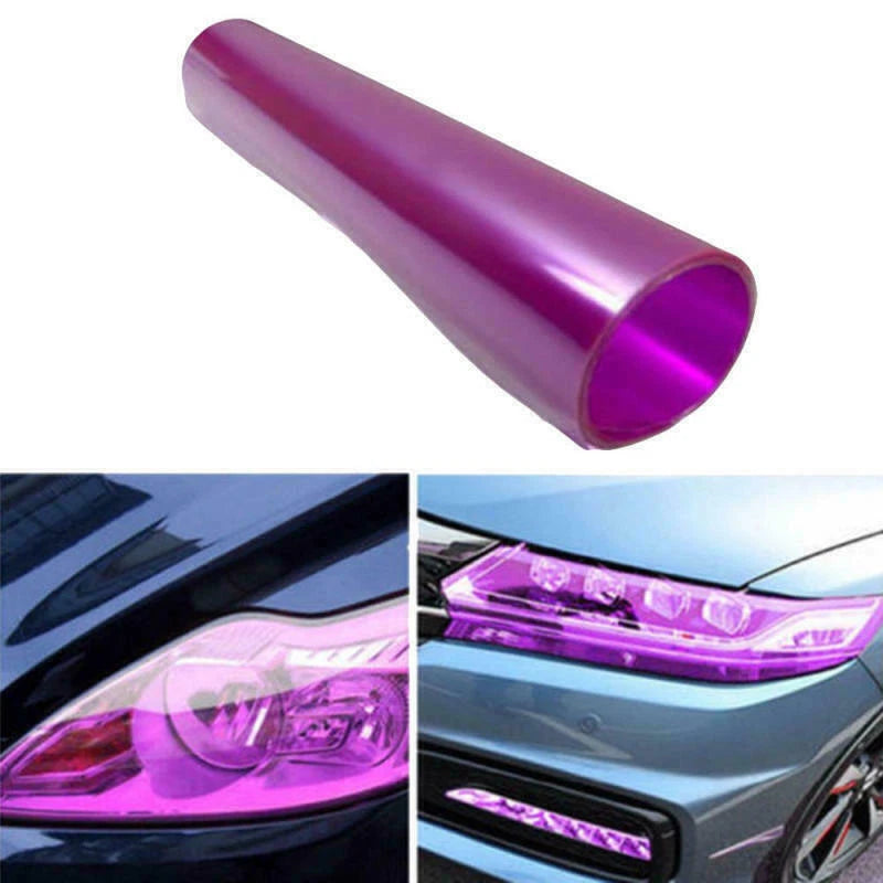 Smoke Headlight Film for Universal Vehicles (1 Roll)