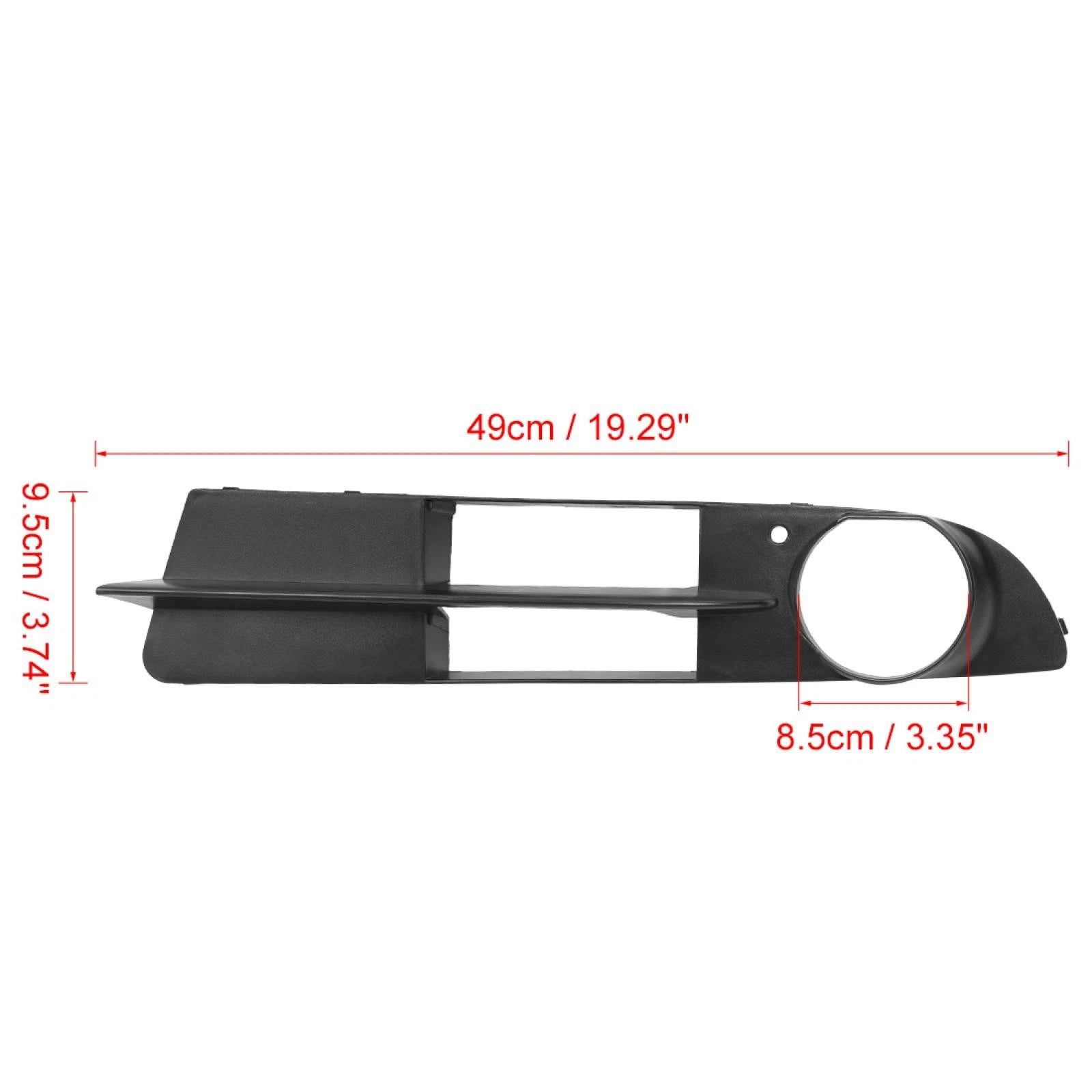 Front Left Side Fog Light Grille Cover Trim for BMW 525i (2004–2007)
