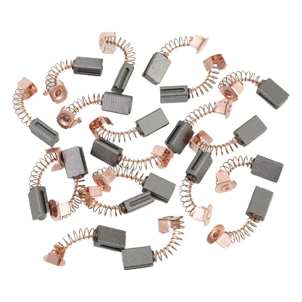 10 Pairs Carbon Brushes for Angle Grinder Motor (Power Tool)